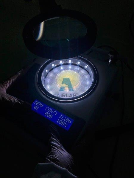 Análise microbiológica de ar