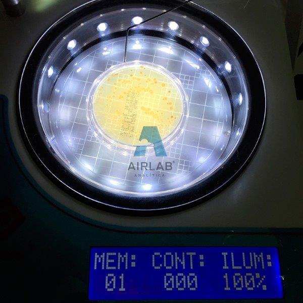 Análise microbiológica de ar