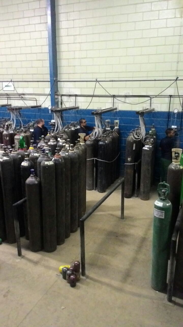 Fornecedores de gases industriais
