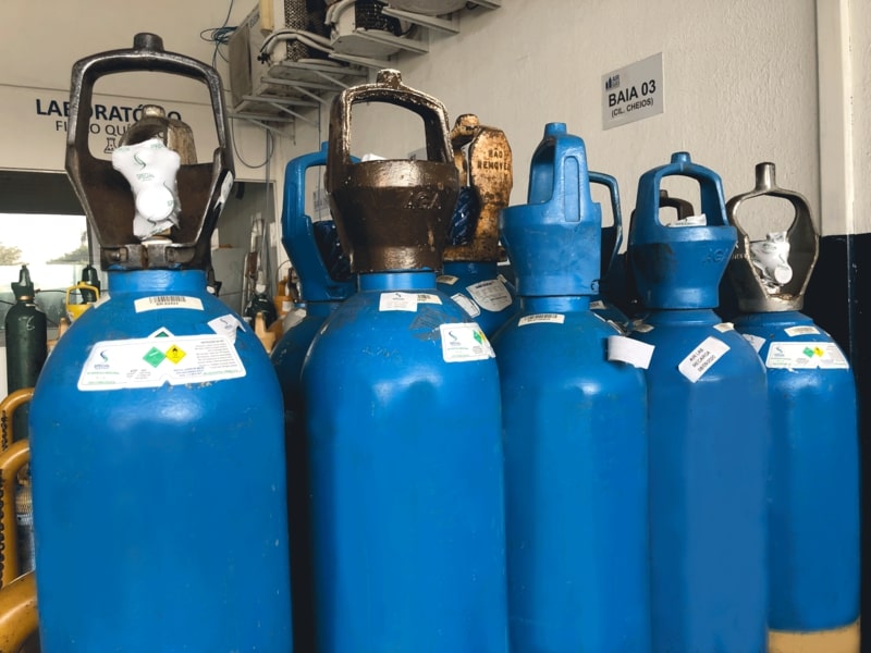 Fornecimento de gases medicinais